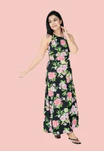 Diiza Maxi Dress Black - Image 4