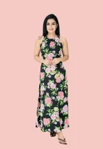 Diiza Maxi Dress Black - Image 3