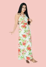 Diiza Maxi Dress White - Image 3
