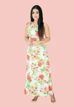 Diiza Maxi Dress White - Image 2