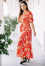 Molly Maxi Dress Red - Image 6
