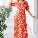 Molly Maxi Dress Red
