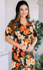 Elle Midi Dress - Image 3