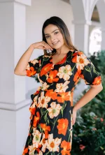 Elle Midi Dress - Image 2