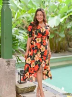 Elle Midi Dress - Image 8