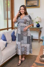 Opeliya Maxi Dress Black - Image 5