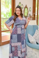Opeliya Maxi Dress Blue