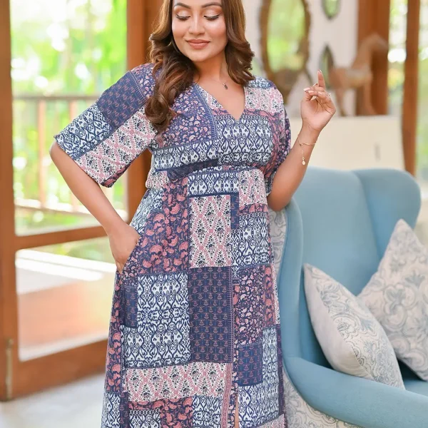 Opeliya Maxi Dress Blue
