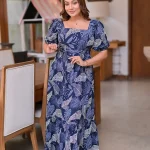 Willow Maxi Dress Blue