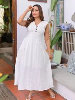 Aroma Fleeted Maxi Dress - Image 5
