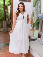Aroma Fleeted Maxi Dress - Image 4